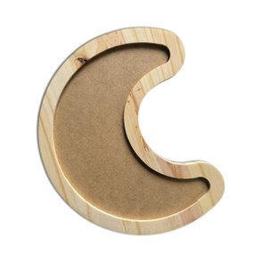Moldura Em Forma De Lua Para Amigurumi Em Pinus Moldura Em Forma De Lua Para Amigurumi Em Pinus