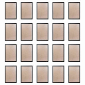 Moldura Minimalista com MDF e PVC Kit com 20un 10x15cm - 1,5x1 Moldura Minimalista com MDF e PVC Kit com 20un 10x15cm - 1,5x1