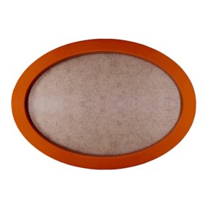 Moldura Oval Colorida em MDF Laqueado para Quadros Decorativos com Fundo MDF e PVC Antirreflexo Moldura Oval Colorida em MDF Laqueado para Quadros Decorativos com Fundo MDF e PVC Antirreflexo