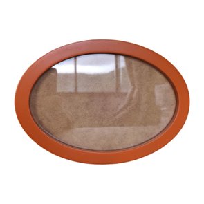 Moldura Oval Colorida em MDF Laqueado para Quadros Decorativos com Fundo MDF e Vidro Moldura Oval Colorida em MDF Laqueado para Quadros Decorativos com Fundo MDF e Vidro