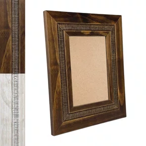 Moldura Personalizada com Friso e Gravação de Padrão de Traços para Quadros e Fotos com Fundo Mdf - 6,6x1,7 Moldura Personalizada com Friso e Gravação de Padrão de Traços para Quadros e Fotos com Fundo Mdf - 6,6x1,7