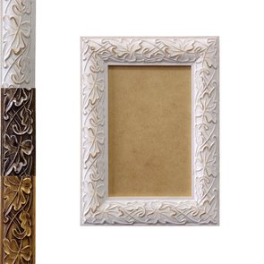 Moldura Personalizada com Gravação de Folhas Ornamentais para Quadros e Fotos com Fundo MDF - 3x1,5 Moldura Personalizada com Gravação de Folhas Ornamentais para Quadros e Fotos com Fundo MDF - 3x1,5