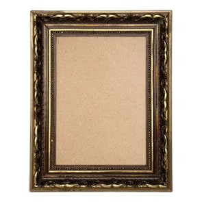 Moldura Personalizada Dourada com Gravação para Quadros com Fundo MDF - 4x2,5