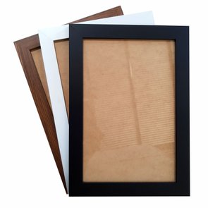 Moldura Personalizada Lisa Para Quadros Revestida com Pet Reciclado com Fundo MDF e Vidro - 2,8x1,5 Moldura Personalizada Lisa Para Quadros Revestida com Pet Reciclado com Fundo MDF e Vidro - 2,8x1,5