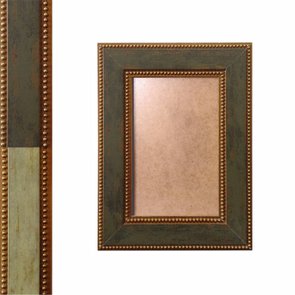 Moldura Provençal com Gravação de Bolinhas para Quadros e Fotos e Fundo MDF e PVC Antirreflexo - 3,4x1,2 Moldura Provençal com Gravação de Bolinhas para Quadros e Fotos e Fundo MDF e PVC Antirreflexo - 3,4x1,2