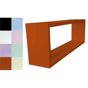 Nicho Decorativo Colorido em Mdf Laqueado para Parede - 30x60x12cm Nicho Decorativo Colorido em Mdf Laqueado para Parede - 30x60x12cm