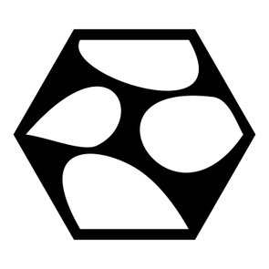 Painel Cobogó Hexagonal Vazado em Mdf 3mm Laminado - Abstrato Painel Cobogó Hexagonal Vazado em Mdf 3mm Laminado - Abstrato