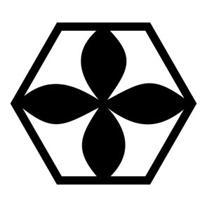 Painel Cobogó Hexagonal Vazado em Mdf 3mm Laminado - Flor Painel Cobogó Hexagonal Vazado em Mdf 3mm Laminado - Flor