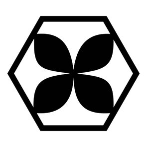 Painel Cobogó Hexagonal Vazado em Mdf 3mm Laminado - Floral Painel Cobogó Hexagonal Vazado em Mdf 3mm Laminado - Floral