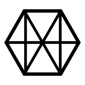 Painel Cobogó Hexagonal Vazado em Mdf 3mm Laminado - Xis Painel Cobogó Hexagonal Vazado em Mdf 3mm Laminado - Xis