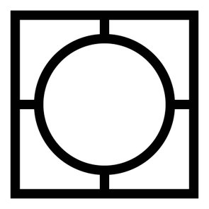 Painel Cobogó Quadrado Vazado em Mdf 3mm Laminado - Círculo Painel Cobogó Quadrado Vazado em Mdf 3mm Laminado - Círculo