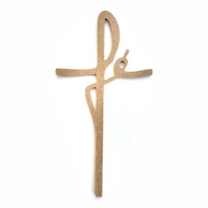 Palavra Decorativa Fé Lettering Para Parede 35cm em Mdf Cru 6mm Palavra Decorativa Fé Lettering Para Parede 35cm em Mdf Cru 6mm