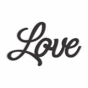 Palavra Decorativa Love Lettering Para Parede - 6mm Palavra Decorativa Love Lettering Para Parede - 6mm