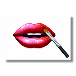 Placa Decorativa Boca Com Gloss Placa Decorativa Boca Com Gloss