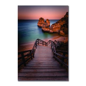 Placa Decorativa Coleção Mar Escada Para À Praia Placa Decorativa Coleção Mar Escada Para À Praia