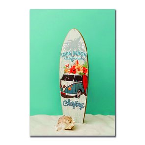 Placa Decorativa Coleção Mar Prancha Placa Decorativa Coleção Mar Prancha