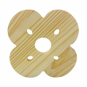 Tábua de Pinus Decorativa Descanso De Panela Mandala Flor Tábua de Pinus Decorativa Descanso De Panela Mandala Flor