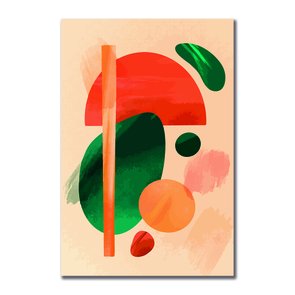 Placa Decorativa Geométrico Colorido Placa Decorativa Geométrico Colorido