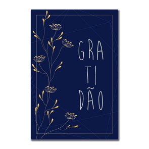 Placa Decorativa Gratidão Placa Decorativa Gratidão