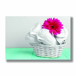 Placa Decorativa Lavanderia Toalhas Brancas Placa Decorativa Lavanderia Toalhas Brancas