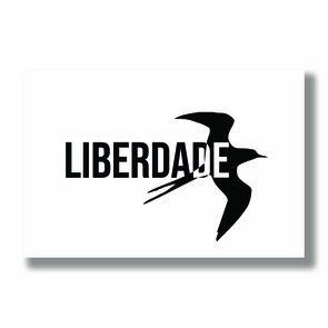 Placa Decorativa Liberdade Placa Decorativa Liberdade