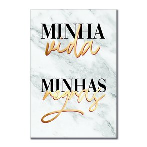 Placa Decorativa Minha Vida Minhas Regras Placa Decorativa Minha Vida Minhas Regras