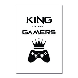 Placa Decorativa Nerd Geek Games King Of The Gamers Placa Decorativa Nerd Geek Games King Of The Gamers