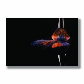 Placa Decorativa Pincel De Pó Placa Decorativa Pincel De Pó