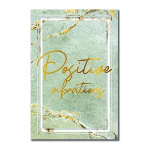 Placa Decorativa Positive Vibrations Placa Decorativa Positive Vibrations