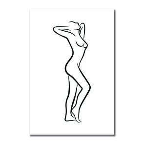 Placa Decorativa Silhueta Curvas Placa Decorativa Silhueta Curvas