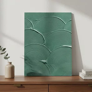 Placa Decorativa Textura Abstrata de Arcos Estilo Modern Heritage