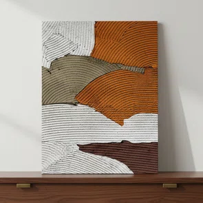 Placa Decorativa textura Gesso Abstrato Estilo Modern Heritage