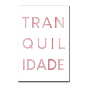 Placa Decorativa Tranquilidade Placa Decorativa Tranquilidade