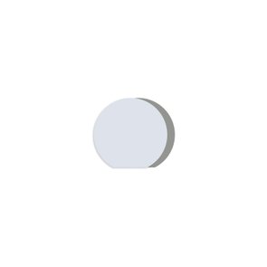 Ponto Final Decorativo em Mdf 15mm Ponto Final Decorativo em Mdf 15mm