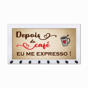 Porta Chaves Depois do café eu me expresso Porta Chaves Depois do café eu me expresso