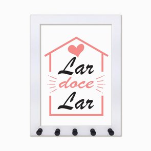 Porta Chaves Lar doce Lar Porta Chaves Lar doce Lar