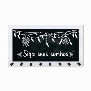 Porta Chaves Siga seus sonhos Porta Chaves Siga seus sonhos