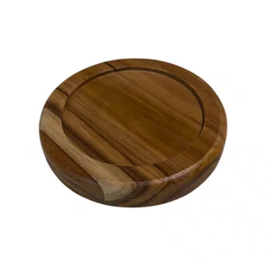 Porta Copos em Madeira Teca com Verniz | Apoio de Mesa para Drinks, Taças, Canecas e Xícaras | Decoração para Jantar, Bar ou Café | Cup Coaster Porta Copos em Madeira Teca com Verniz | Apoio de Mesa para Drinks, Taças, Canecas e Xícaras | Decoração para Jantar, Bar ou Café | Cup Coaster