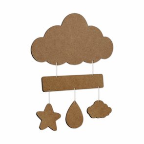 Porta Maternidade Para Quarto Infantil Nuvem Com Plaquinhas Em Mdf Porta Maternidade Para Quarto Infantil Nuvem Com Plaquinhas Em Mdf