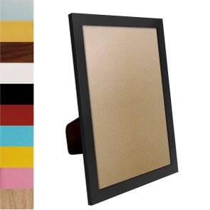 Porta Retrato Com Moldura E PVC Mais Fundo Com Suporte - 2x1 Porta Retrato Com Moldura E PVC Mais Fundo Com Suporte - 2x1