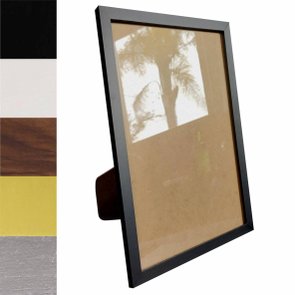 Porta Retrato com Moldura Minimalista e Acetato Mais Fundo com Suporte - 1,5x1 Porta Retrato com Moldura Minimalista e Acetato Mais Fundo com Suporte - 1,5x1