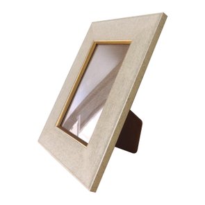 Porta Retrato de Moldura com Gravação de Textura de Tecido e Acetato Mais Fundo com Suporte - 4x1 Porta Retrato de Moldura com Gravação de Textura de Tecido e Acetato Mais Fundo com Suporte - 4x1