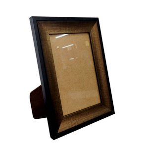 Porta Retrato de Moldura Hot Stamp Efeito Metalizado e Vidro Mais Fundo com Suporte - 4,1x1,8 Porta Retrato de Moldura Hot Stamp Efeito Metalizado e Vidro Mais Fundo com Suporte - 4,1x1,8