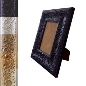 Porta Retrato de Moldura Provençal com Gravação e Vidro Mais Fundo com Suporte - 6x1,5 Porta Retrato de Moldura Provençal com Gravação e Vidro Mais Fundo com Suporte - 6x1,5