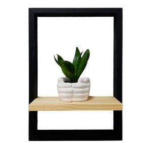 Prateleira Quadro Nicho Flutuante Decorativa de Parede - 30x45cm Prateleira Quadro Nicho Flutuante Decorativa de Parede - 30x45cm