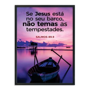 Quadro Decorativo Bíblico Salmos 89.9 Quadro Decorativo Bíblico Salmos 89.9