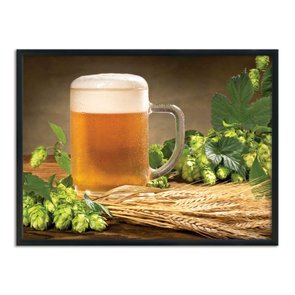Quadro Decorativo Caneco de Cerveja Quadro Decorativo Caneco de Cerveja
