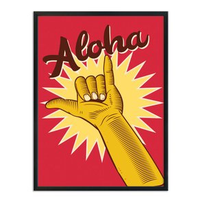 Quadro Decorativo  Coleção Mar Aloha Quadro Decorativo  Coleção Mar Aloha