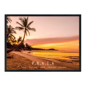 Quadro Decorativo  Coleção Mar Praia, Parar, Respirar, Andar... Quadro Decorativo  Coleção Mar Praia, Parar, Respirar, Andar...