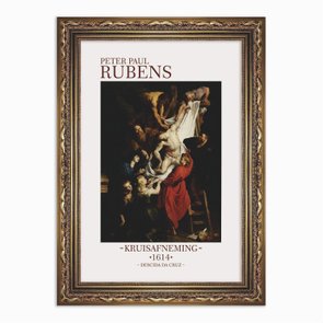 Quadro Decorativo Descida da Cruz de Peter Paul Rubens Quadro Decorativo Descida da Cruz de Peter Paul Rubens
